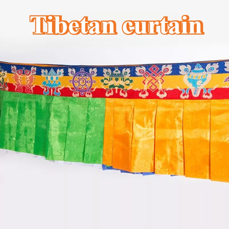 Home Decor Curtains - 5M Tibetan Table Circumference Eight Auspicious