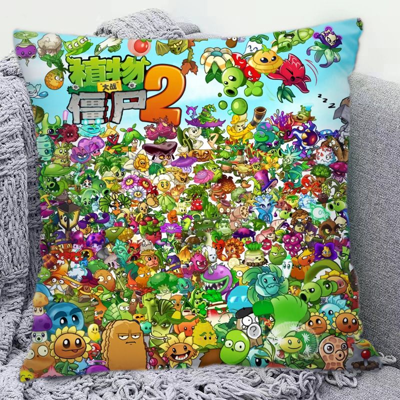 Plants Vs. Zombies Cute Cartoo - огляд і ціна Home Decor Sofa