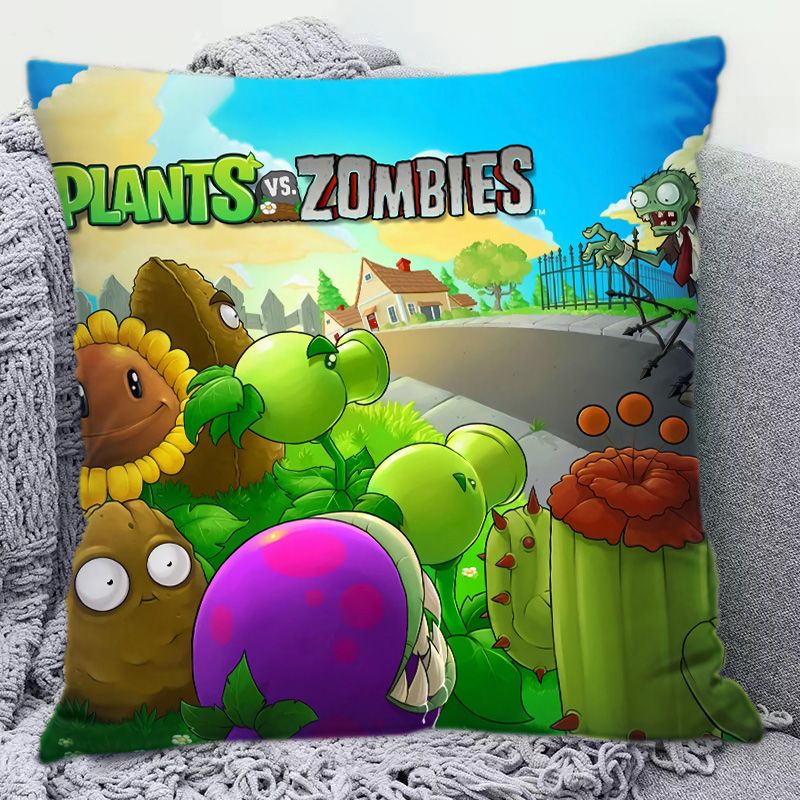 Plants Vs. Zombies Cute Cartoo - огляд і ціна Home Decor Sofa