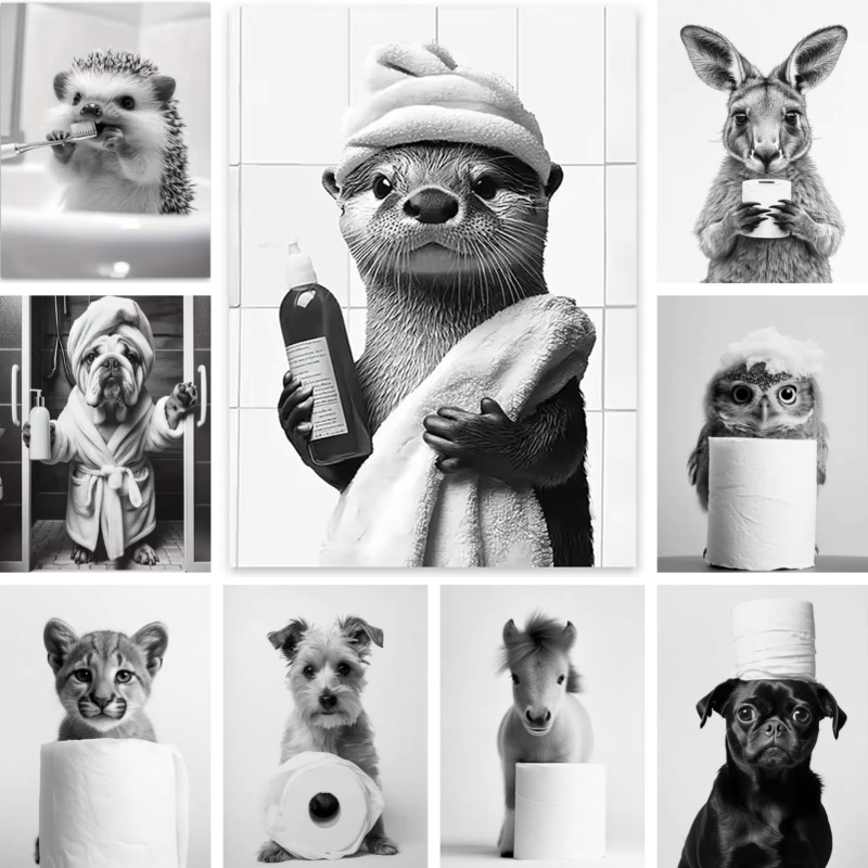 Animal Bathroom Toilet Paper C - огляд і ціна Home Decor Scrap