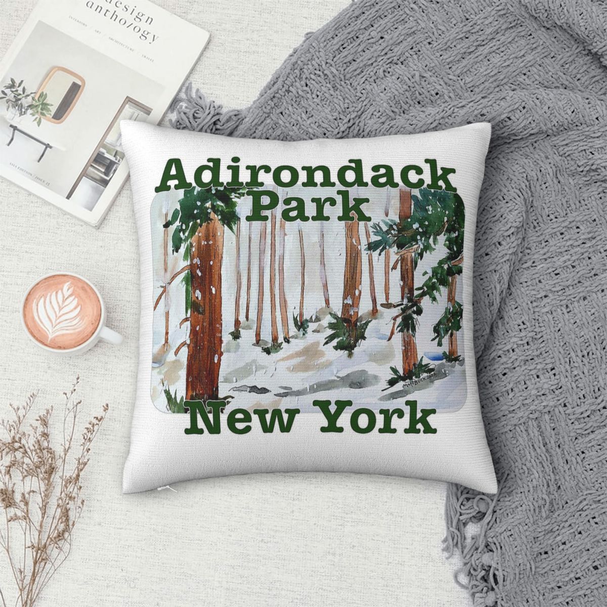 Adirondack Park New York Pillo - огляд і ціна Home Decor New York