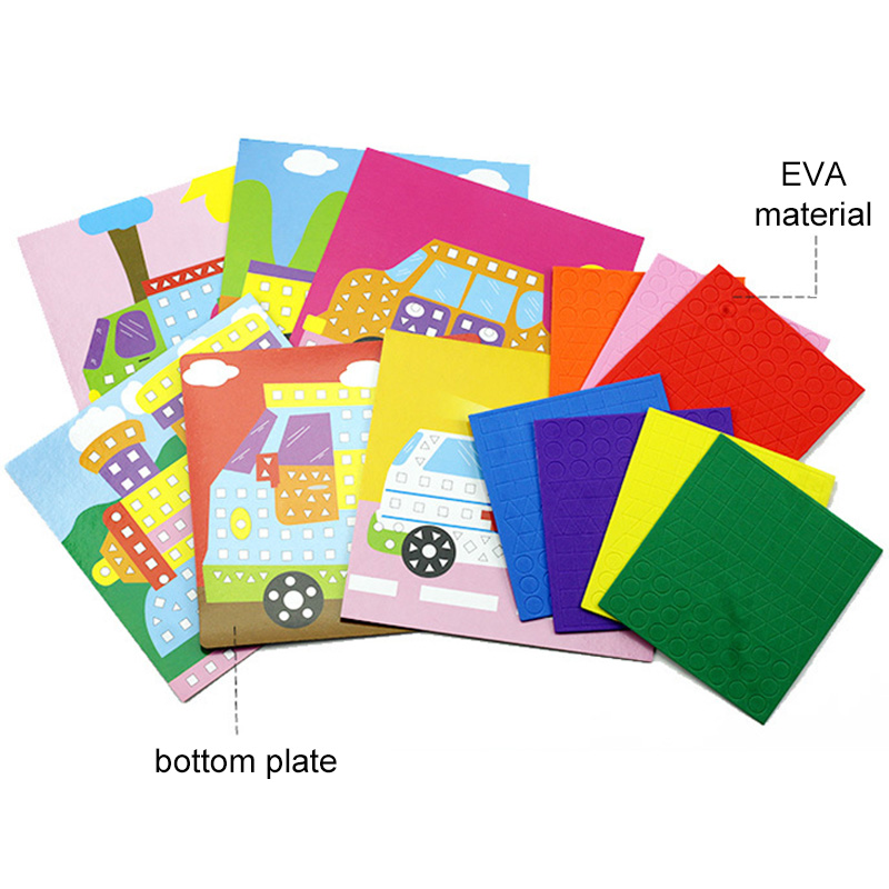 6/12pcs Mosaics Paintings DIY  - огляд і ціна Home Decor Scrap