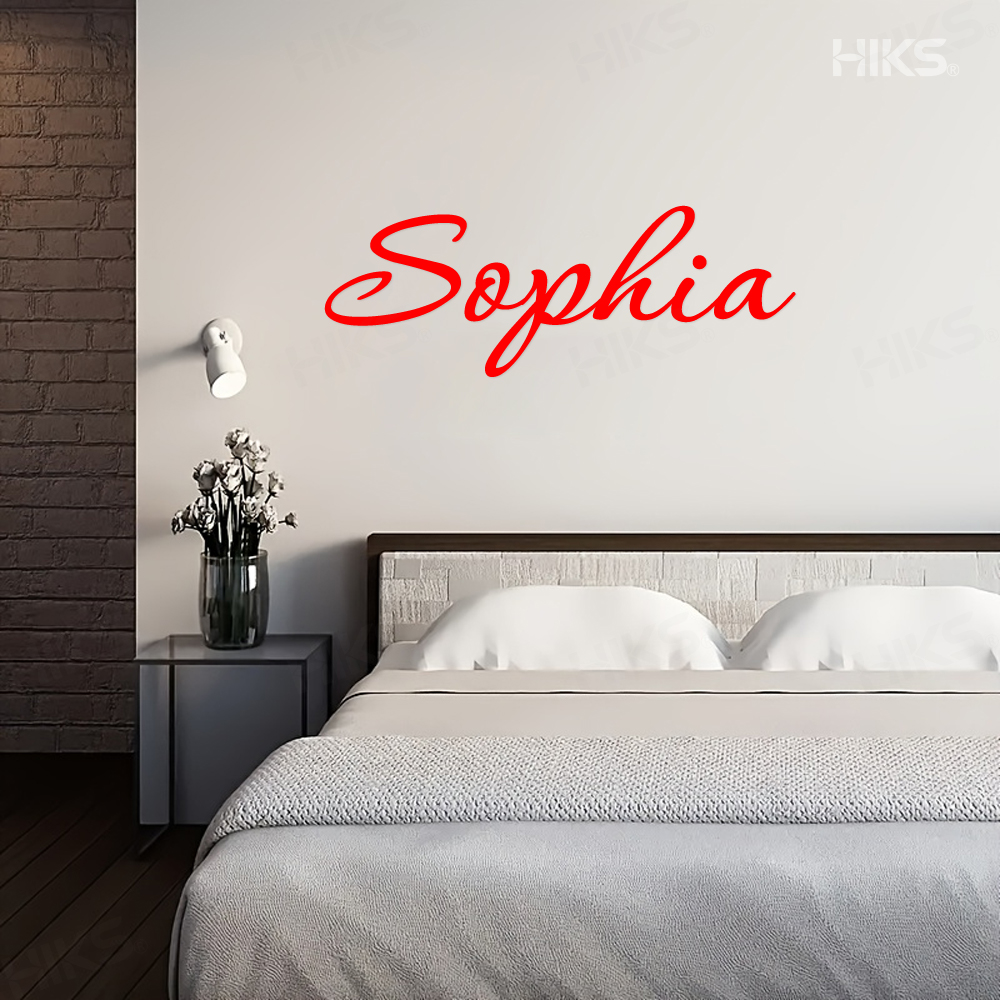1PC Custom Name Wall Decal Per - огляд і ціна Home Decor Wall Stickers
