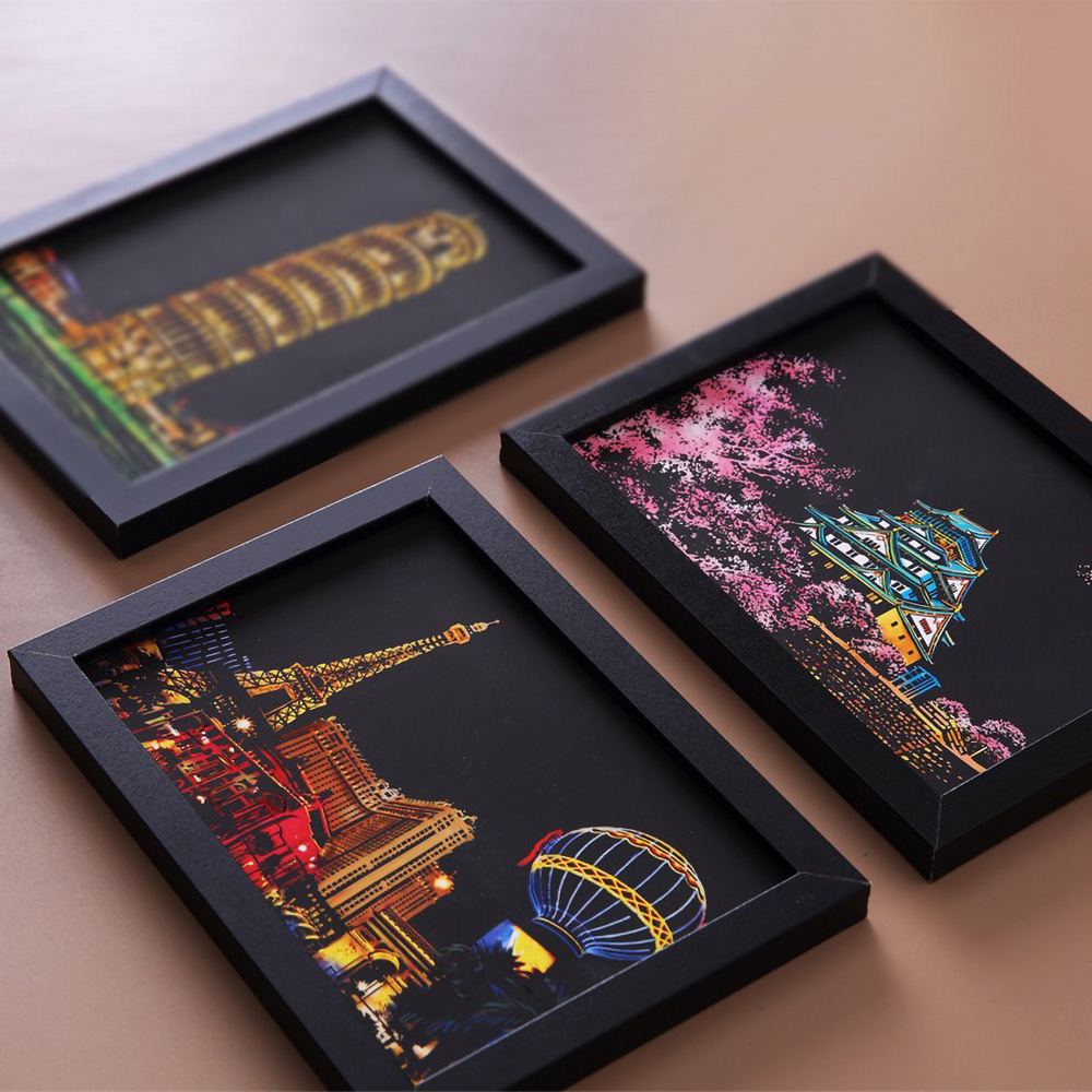 20*14cm DIY Night Scene Painti - огляд і ціна Home Decor Scrap