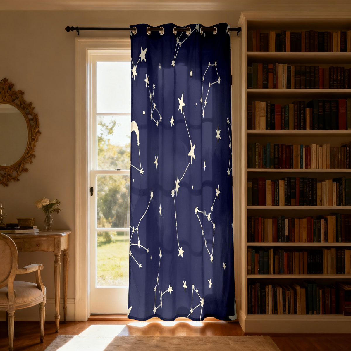 1pc Retro Rose Floral Single L - огляд і ціна Home Decor Curtains