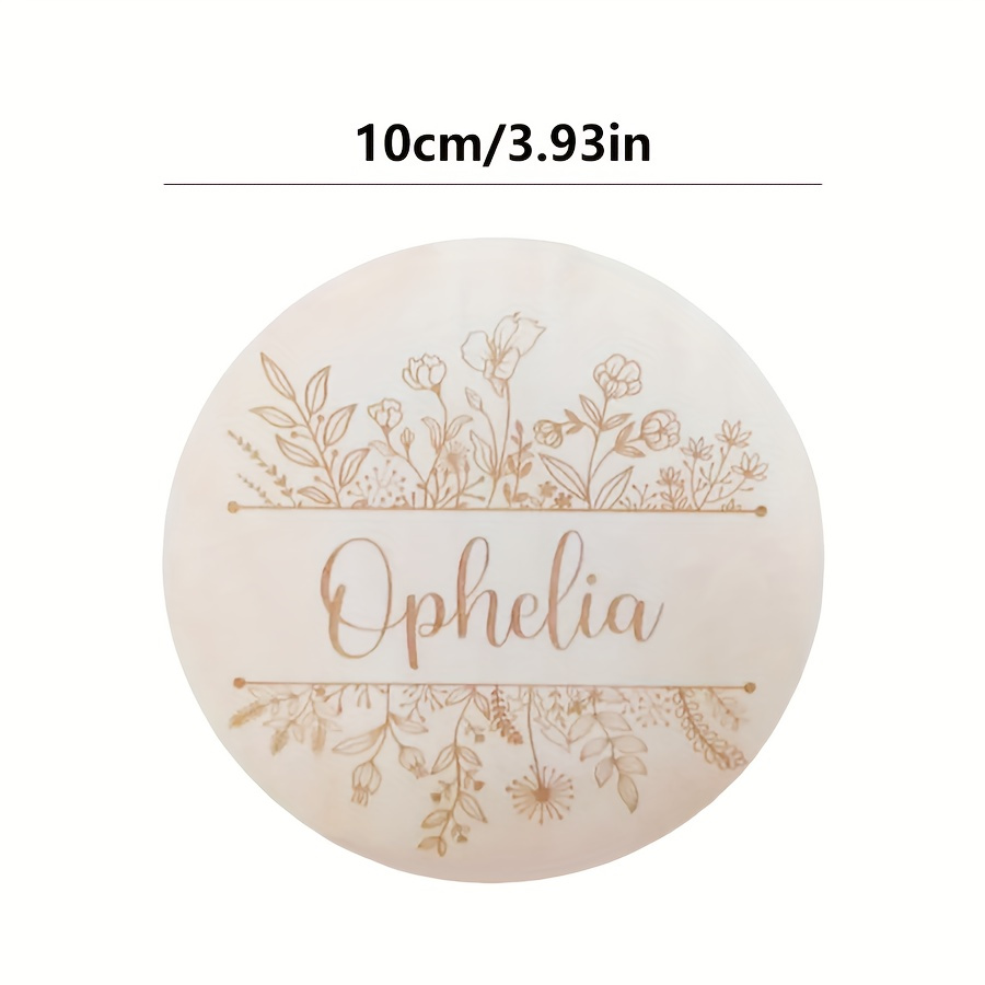 Personalized Floral Engraved N - огляд і ціна Home Decor Ideas