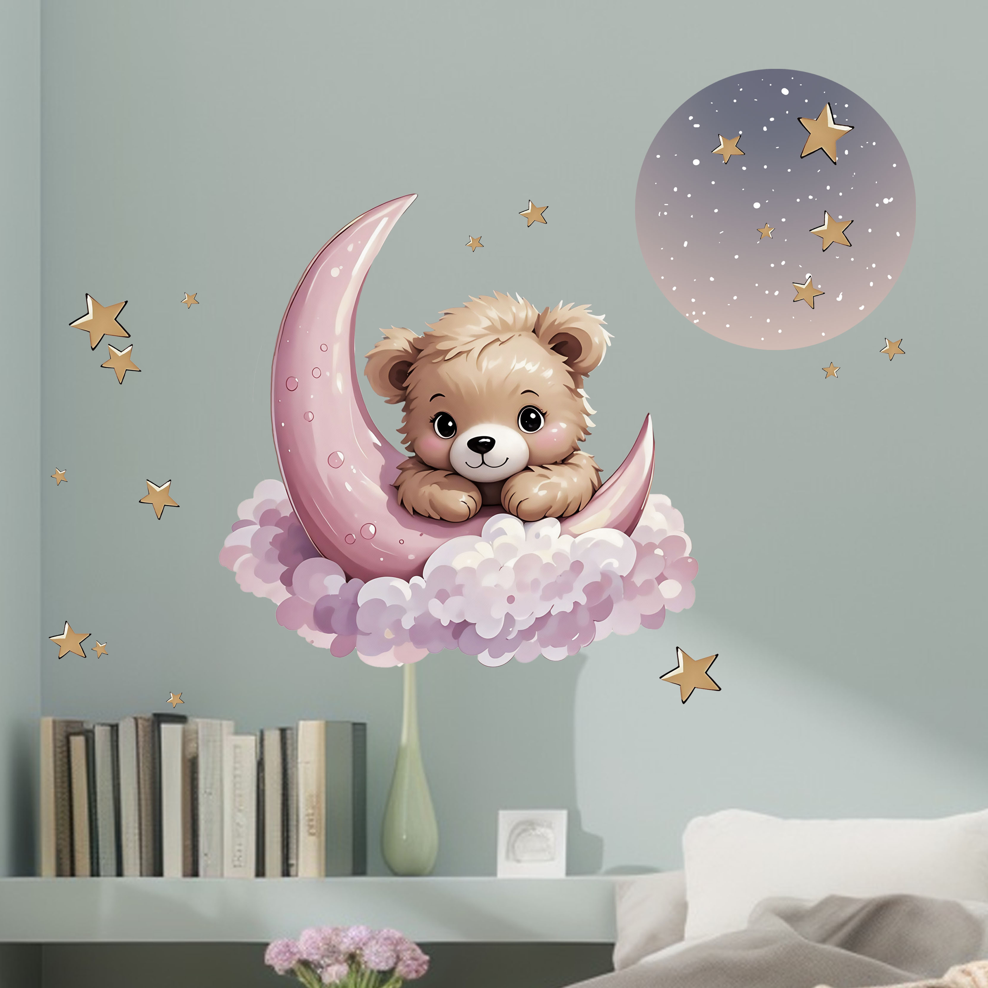 New Arrival Bear Star Moon Nig - огляд і ціна Home Decor Scrap