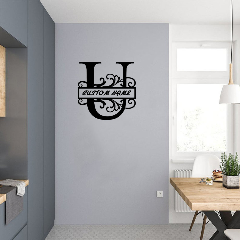 1PC Cool Letter U Customizable - огляд і ціна Home Decor Wallpaper