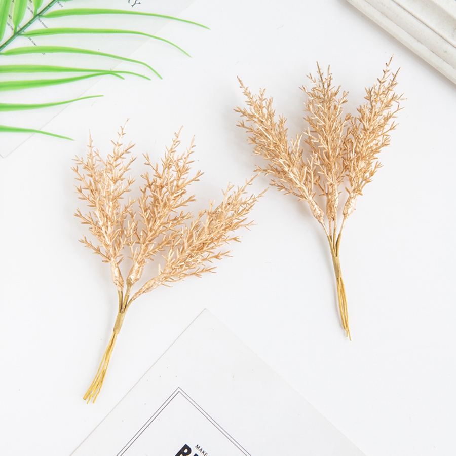 6Pcs Artificial Plants Autumn  - огляд і ціна Home Decor Scrap
