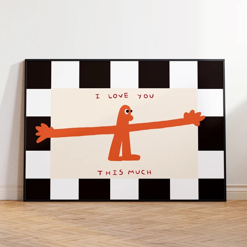 I Love You This Much Quote Wal - огляд і ціна Home Decor Lovely Home