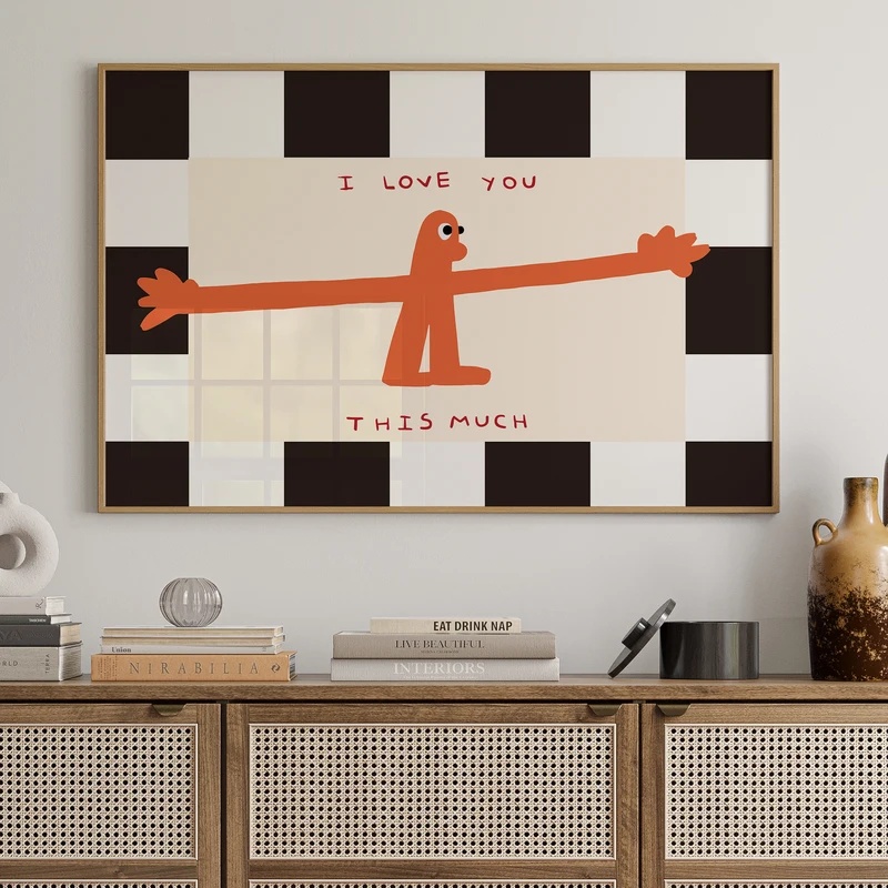 I Love You This Much Quote Wal - огляд і ціна Home Decor Lovely Home