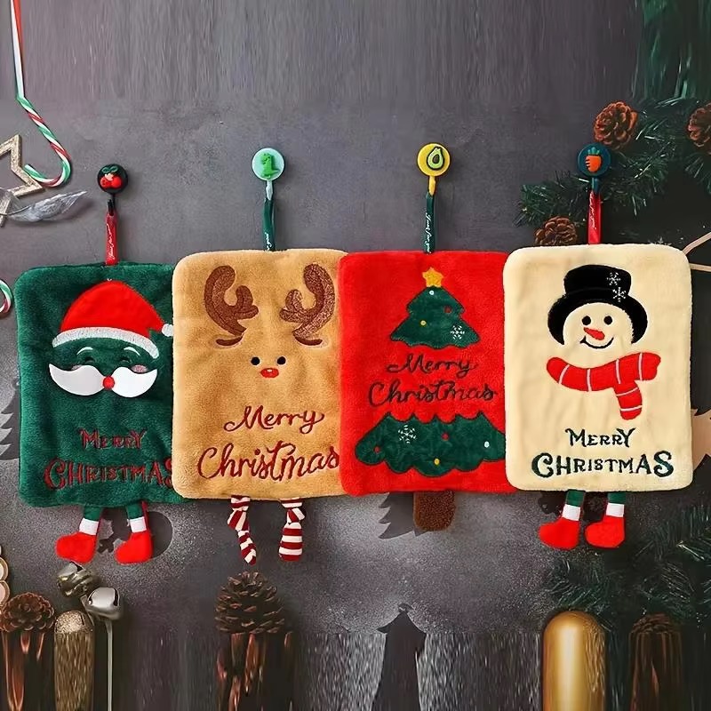 Christmas Hanging Hand Towel C - огляд і ціна Home Decor Xmas Gifts