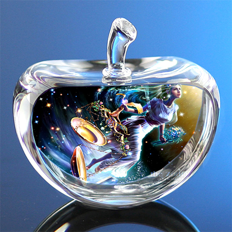 80mm Crystal Zodiac Sign Glass - огляд і ціна Sand Art Picture