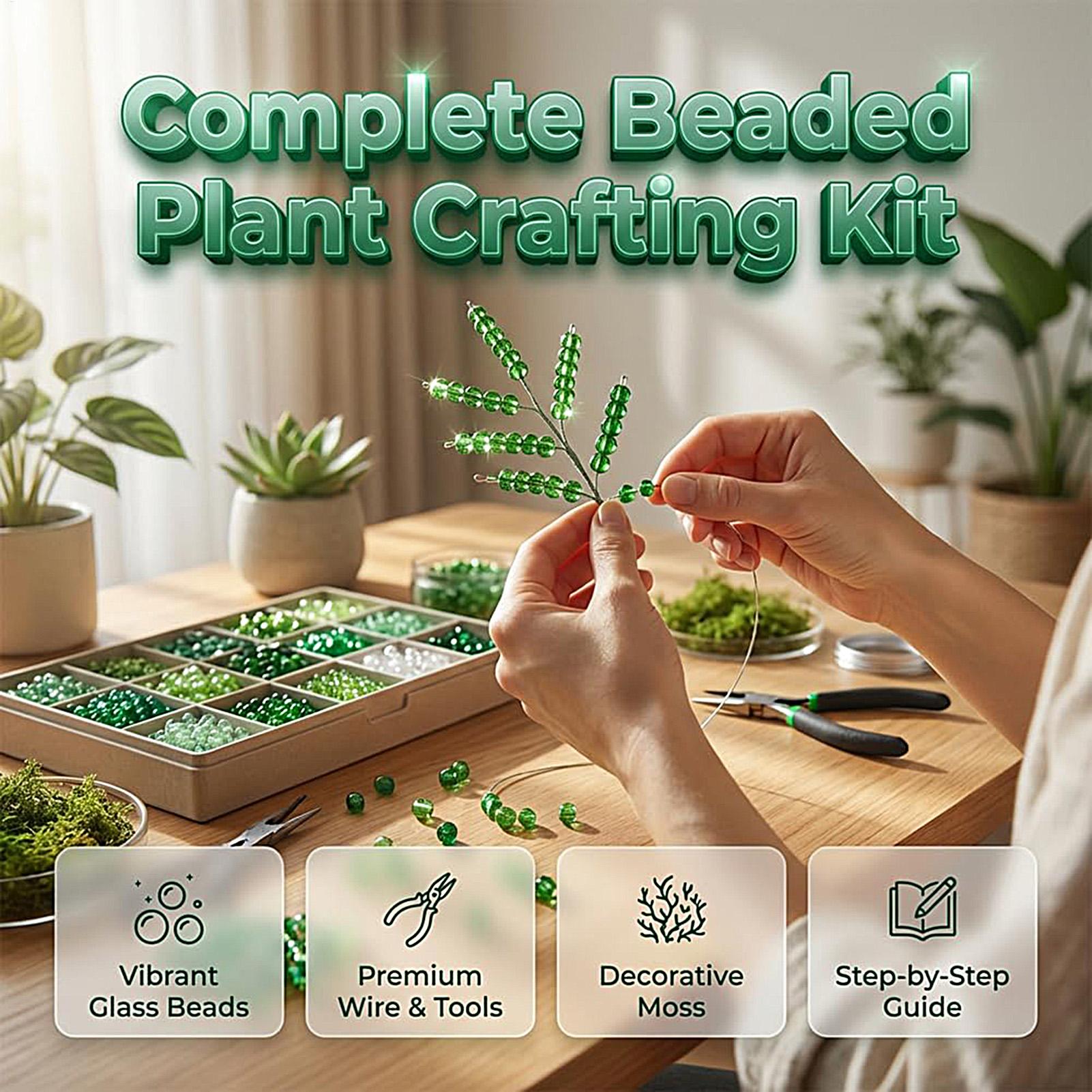 5500 Pcs Beaded Plant Kit Hand - огляд і ціна Home Decor Scrap