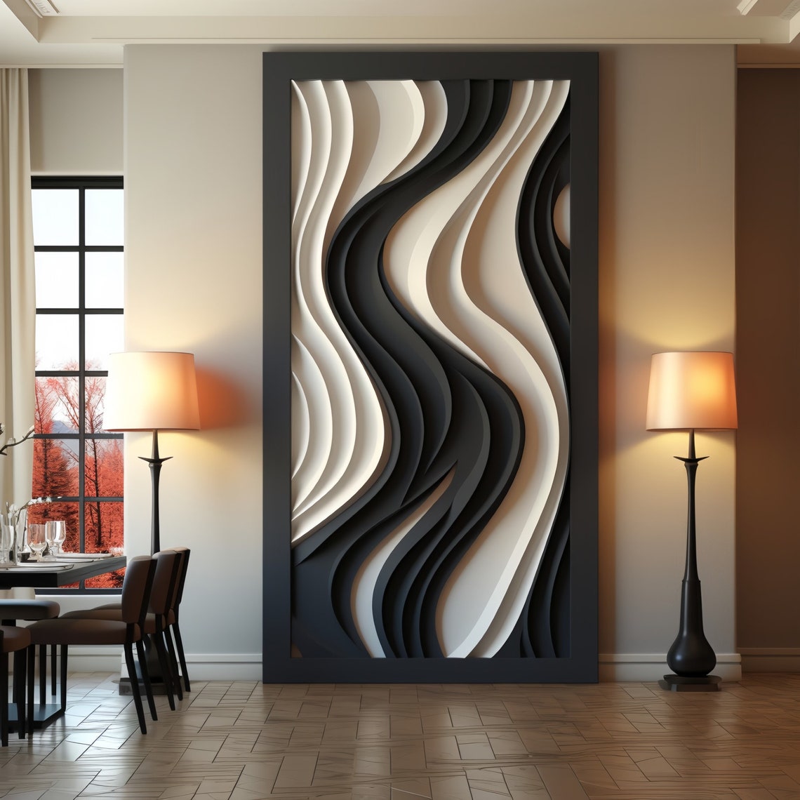xx-Wave Strip Decorative Woode - огляд і ціна Home Decor Vision Board