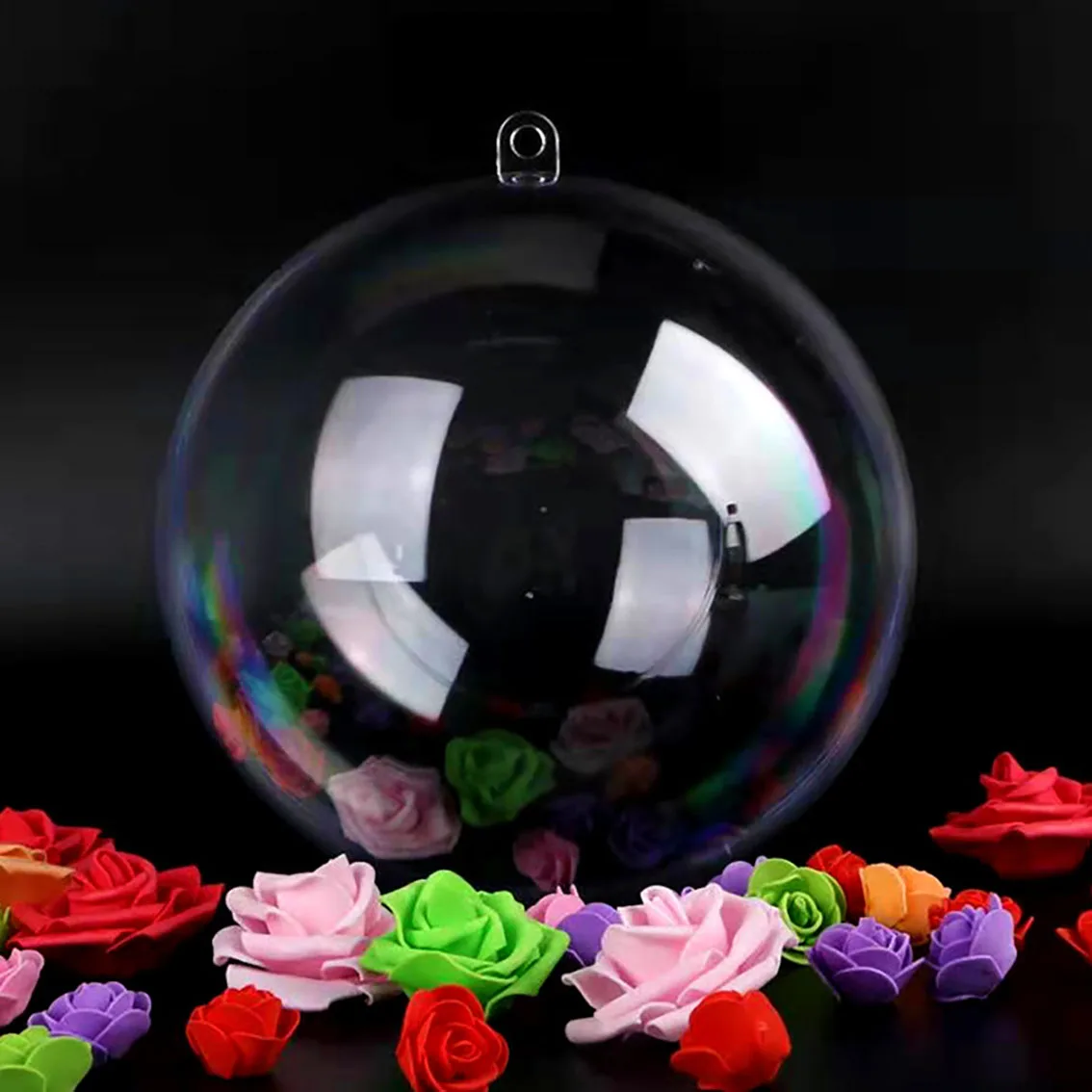 1-20CM Transparent Balls Hollo - огляд і ціна Home Decor Xmas Gifts