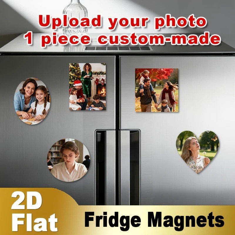 Custom Photo Fridge Magnet 2D  - огляд і ціна Home Decor Com