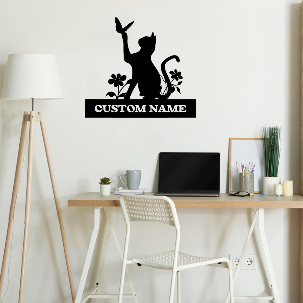 1PC Creative Cat Customized Te - огляд і ціна Home Decor Wallpaper