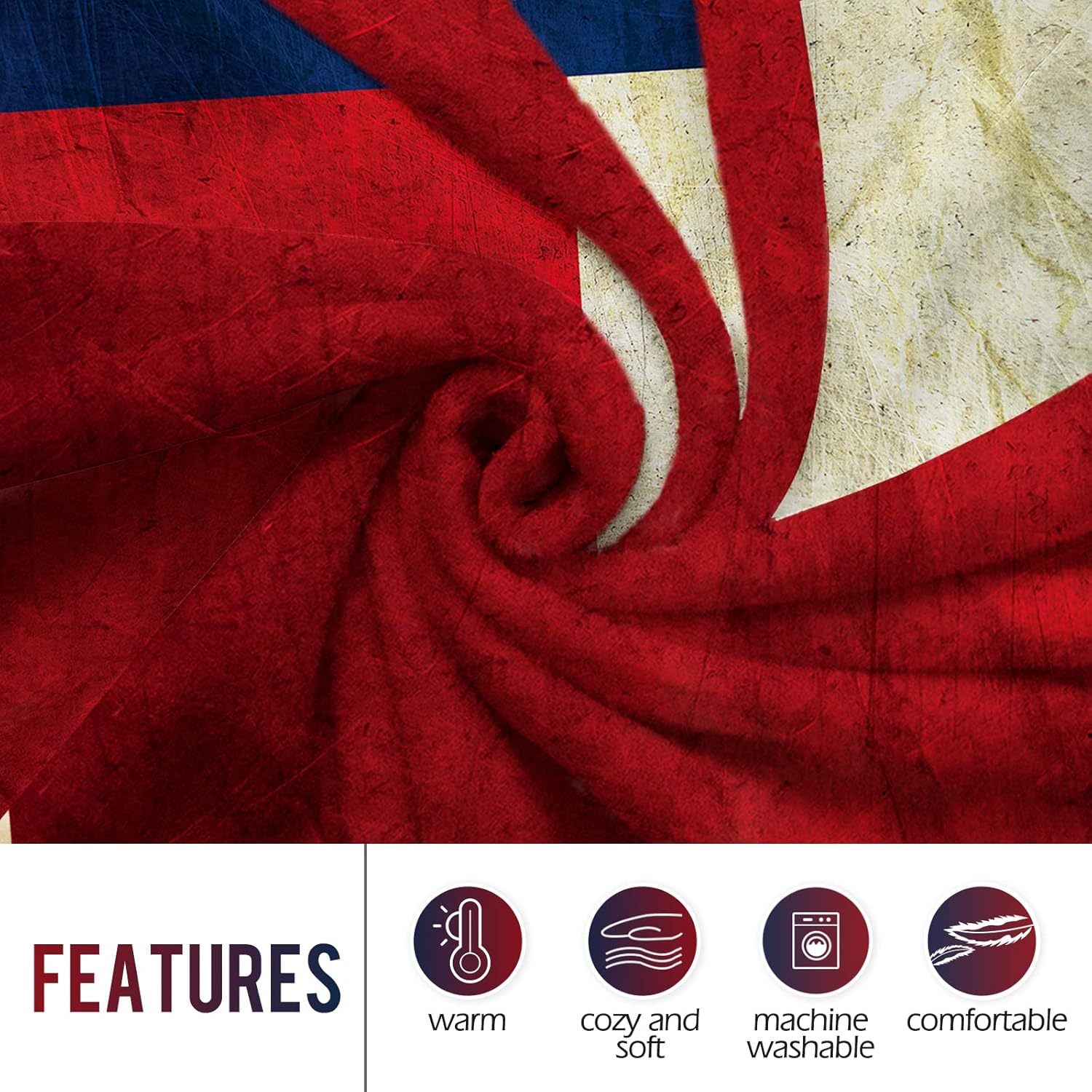 Levens Texas Flag Throw Blanke - огляд і ціна Home Decor Sofa