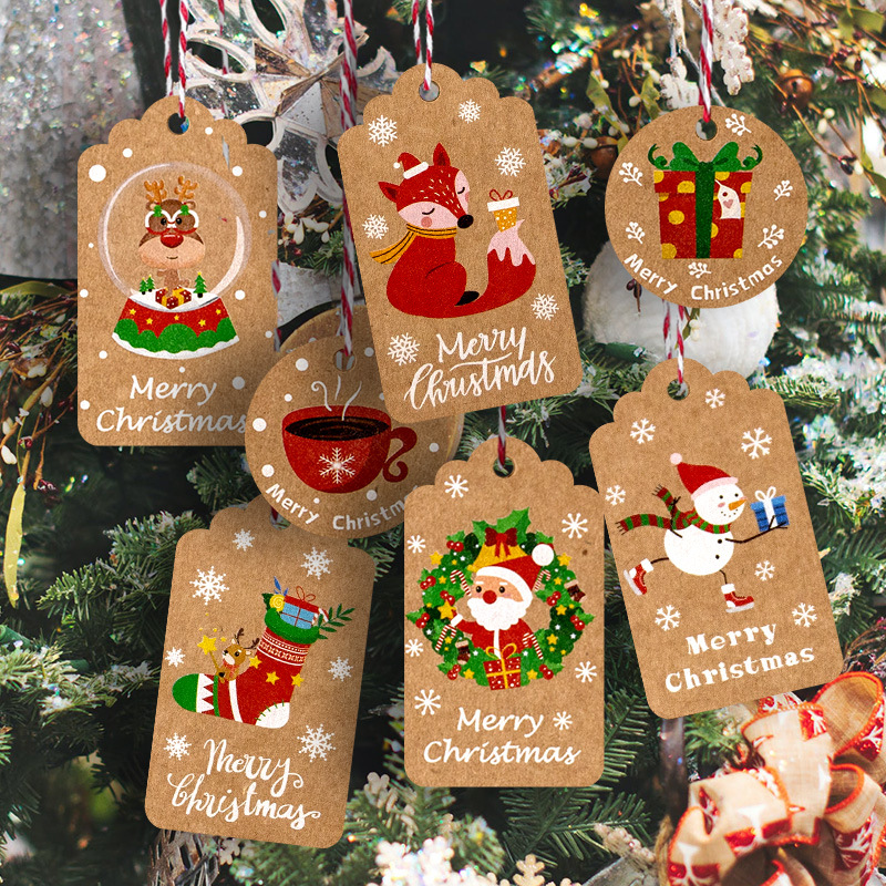 50pcs Merry Christmas Thank Yo - огляд і ціна Home Decor Xmas Gifts
