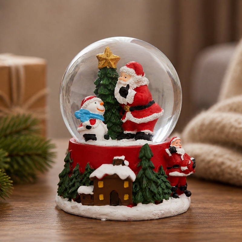Non-Luminous Santa Claus Snow  - огляд і ціна Home Decor Xmas Gifts