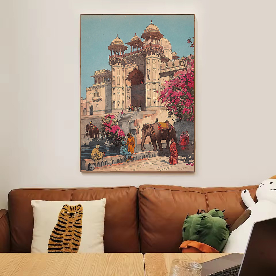 Vintage Ancient India Living B - огляд і ціна Home Decor Varanasi