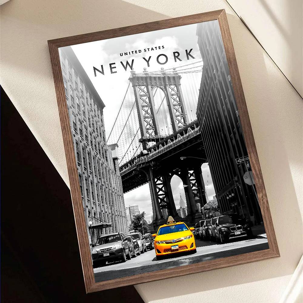 New York City Landscape Paper  - огляд і ціна Home Decor New York