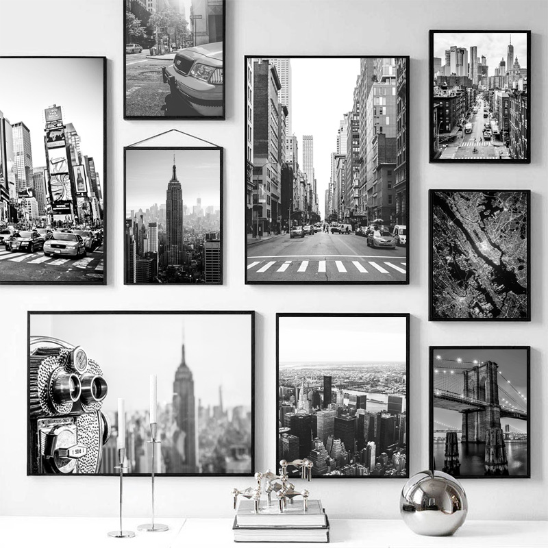 New York City Canvas Painting  - огляд і ціна Home Decor New York