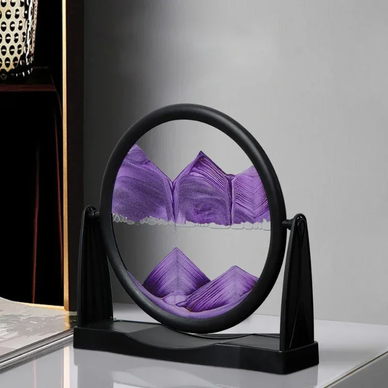 Rotatable Round Glass Sandscap - огляд і ціна Sand Art Picture
