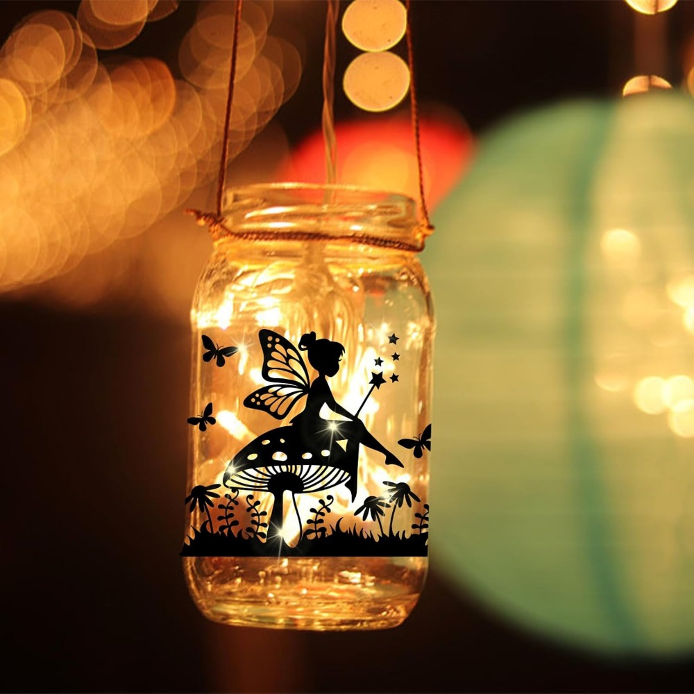Elf Silhouette Jar Cutouts Pap - огляд і ціна Home Decor Wallpaper