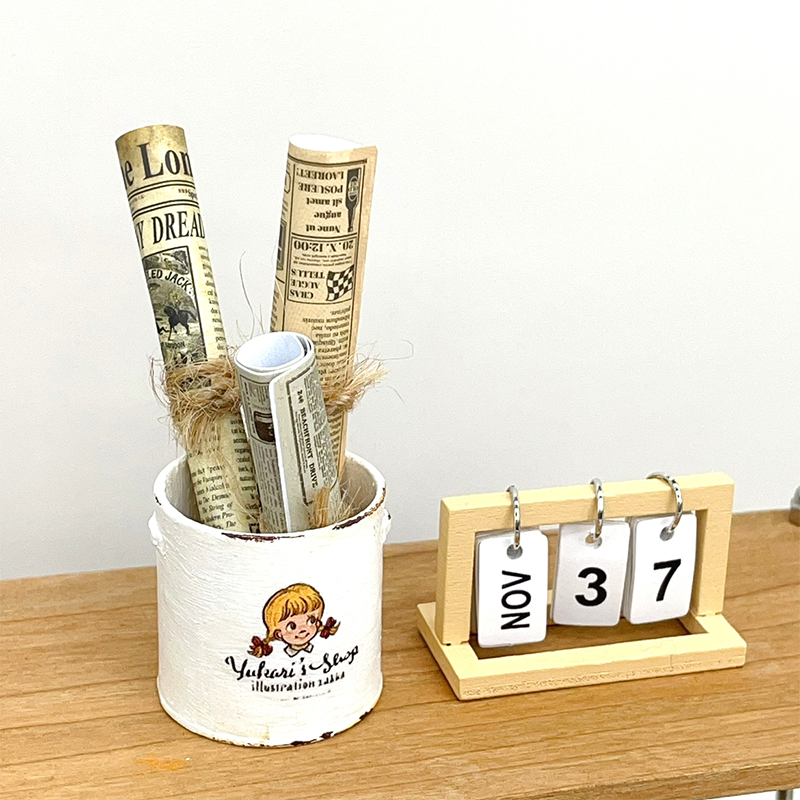 5Pcs Dollhouse Miniature Kraft - огляд і ціна Home Decor Scrap