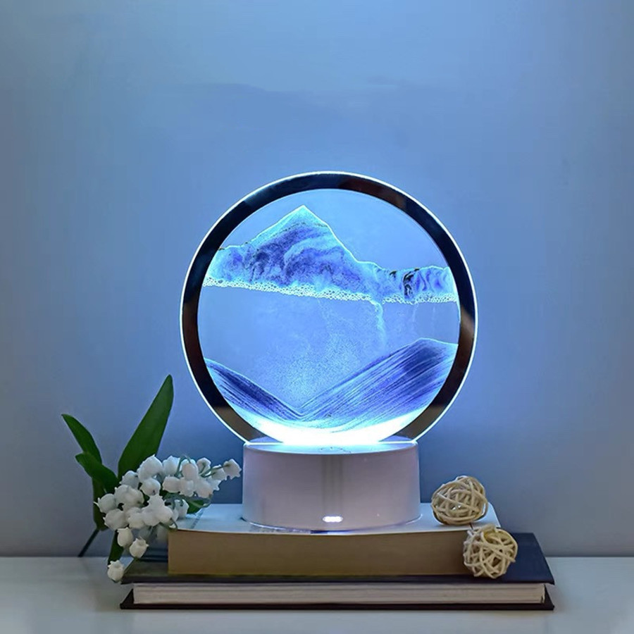 LED 16 Colors 3D Sandscape Lam - огляд і ціна Sand Art Picture