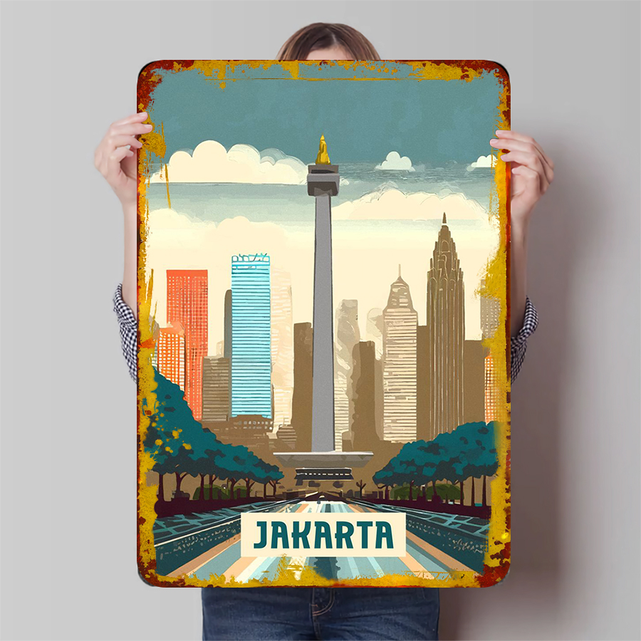 Jakarta Indonesia Landmark Sky - огляд і ціна Home Decor Jakarta