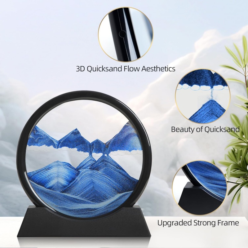 3D Hourglass Quicksand Moving  - огляд і ціна Sand Art Picture