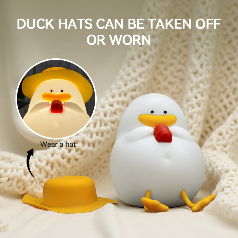Happy Duck Night Light,Touch-C - огляд і ціна Home Decor Happy
