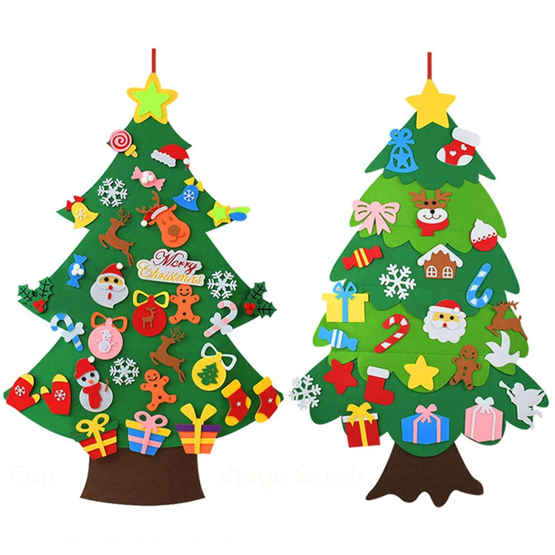 Kids DIY Felt Christmas Tree C - огляд і ціна Home Decor Xmas Gifts