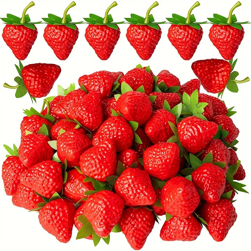 10/20pcs Simulation strawberry - огляд і ціна Home Decor Scrap