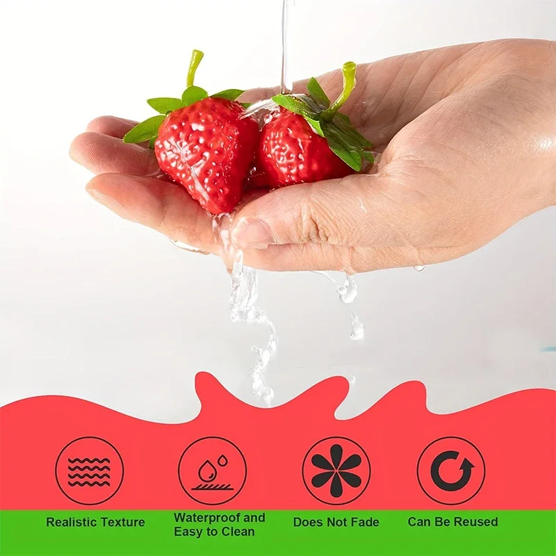 10/20pcs Simulation strawberry - огляд і ціна Home Decor Scrap