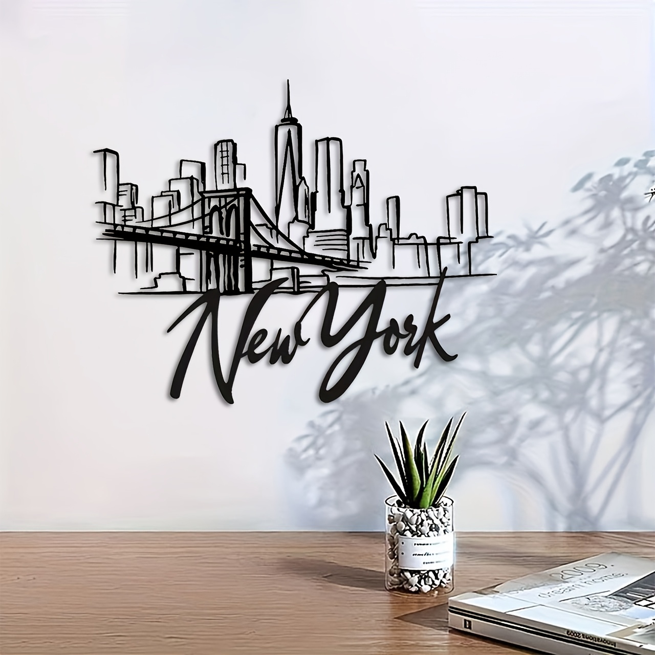 CIFBUY Metal Wall Art New York - огляд і ціна Home Decor New York
