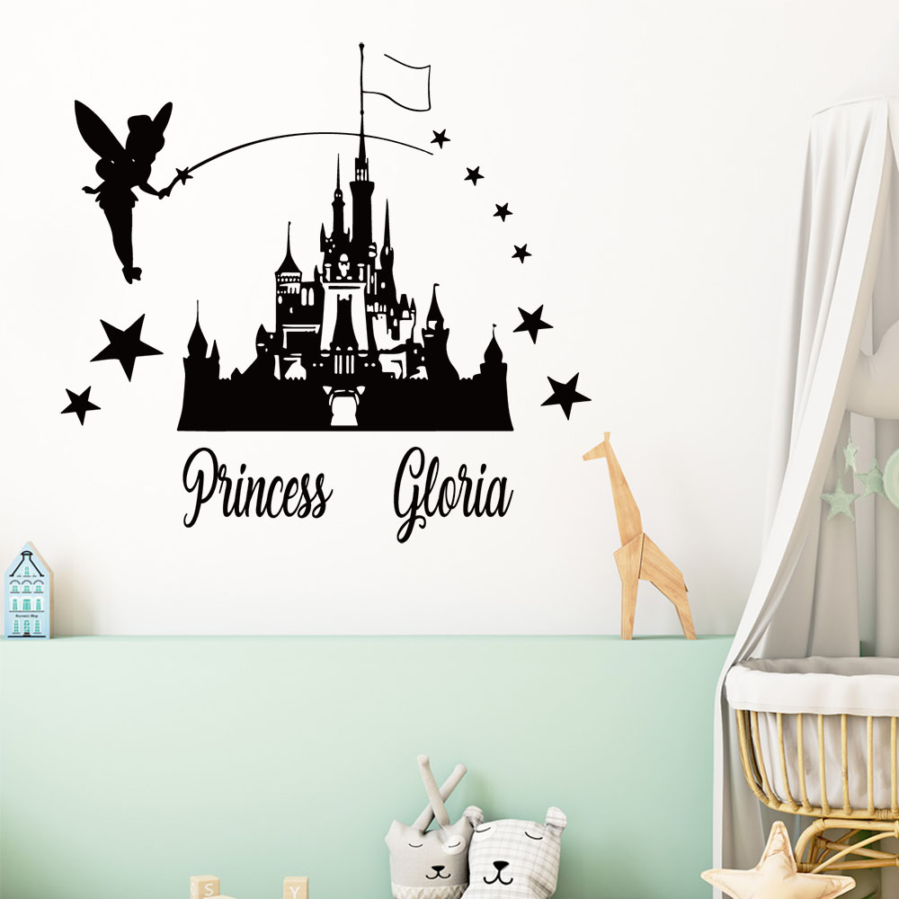 1PC Cartoon Fairy Castle Custo - огляд і ціна Home Decor Wallpaper