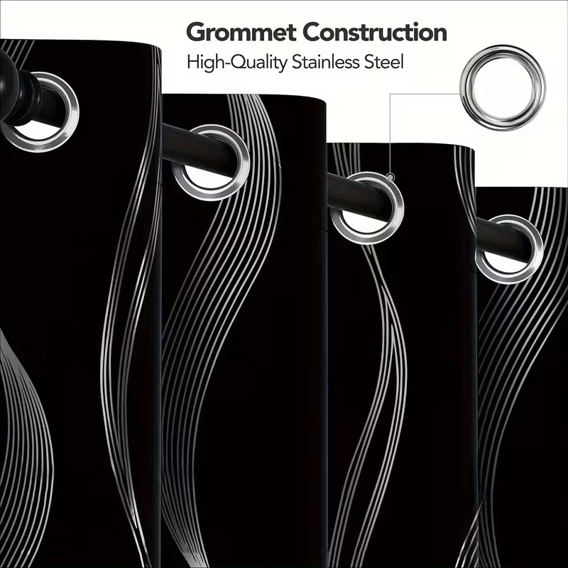 Black Blackout Curtains for Li - огляд і ціна Home Decor Curtains