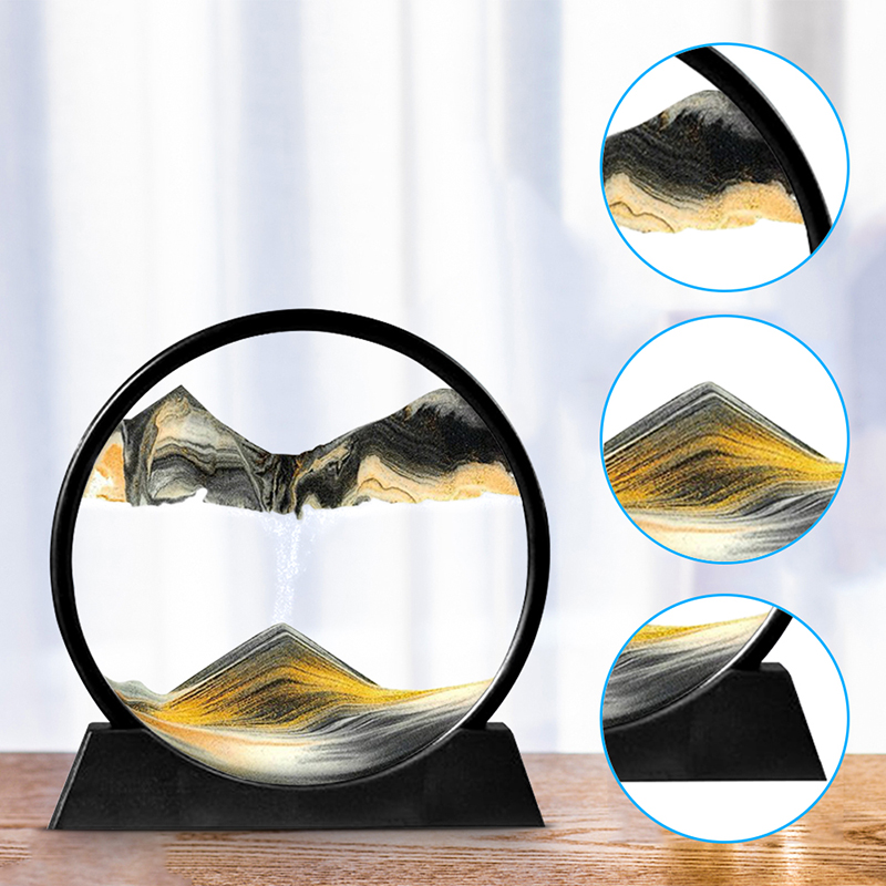 Moving Sand Art Picture Round  - огляд і ціна Sand Art Picture