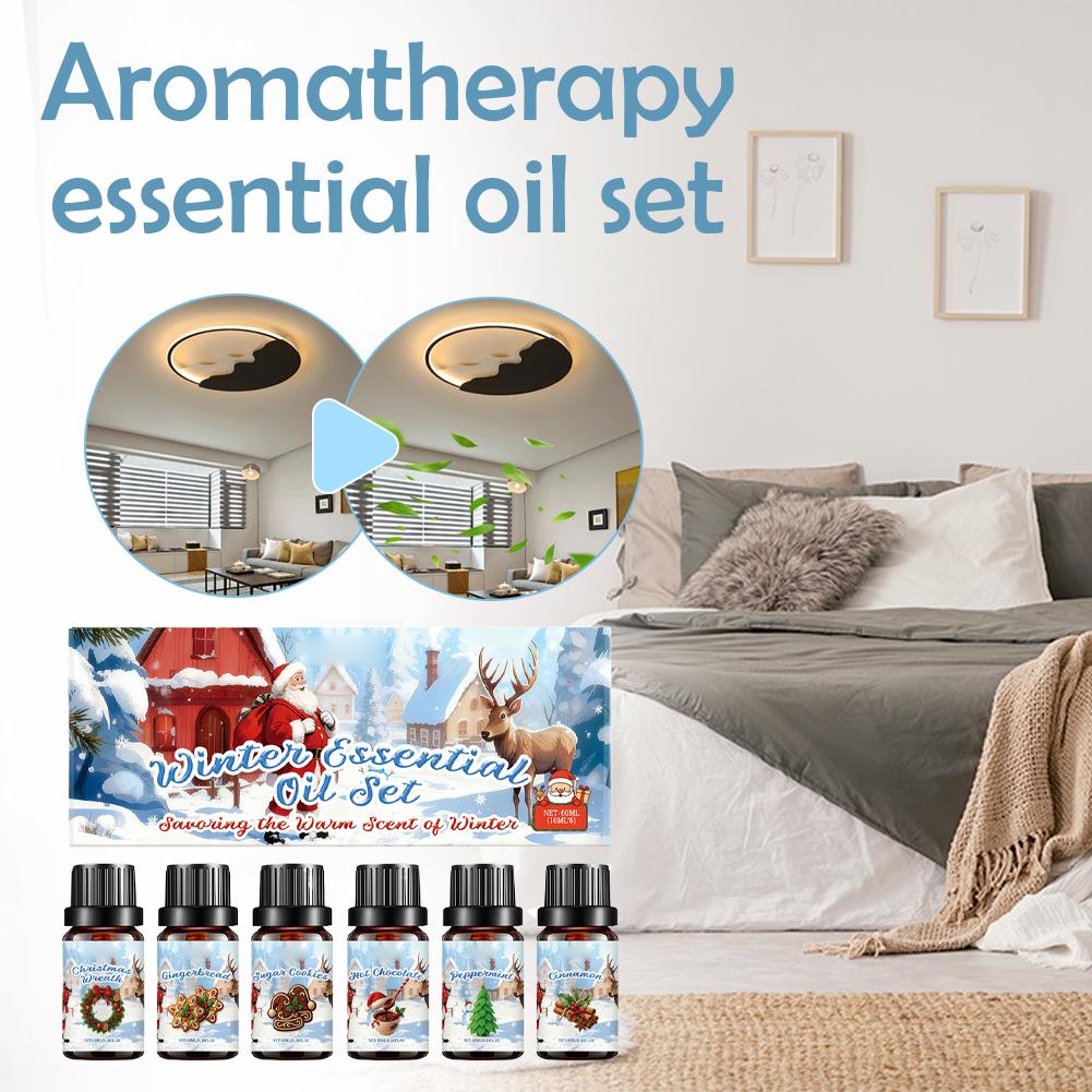 Winter Essential Oil Set 6PCS* - огляд і ціна Home Decor Xmas Gifts