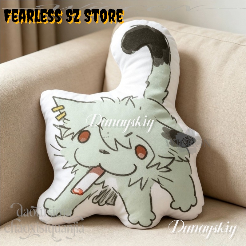 Chainsmoker Cat Q Version Doll - огляд і ціна Home Decor Sofa
